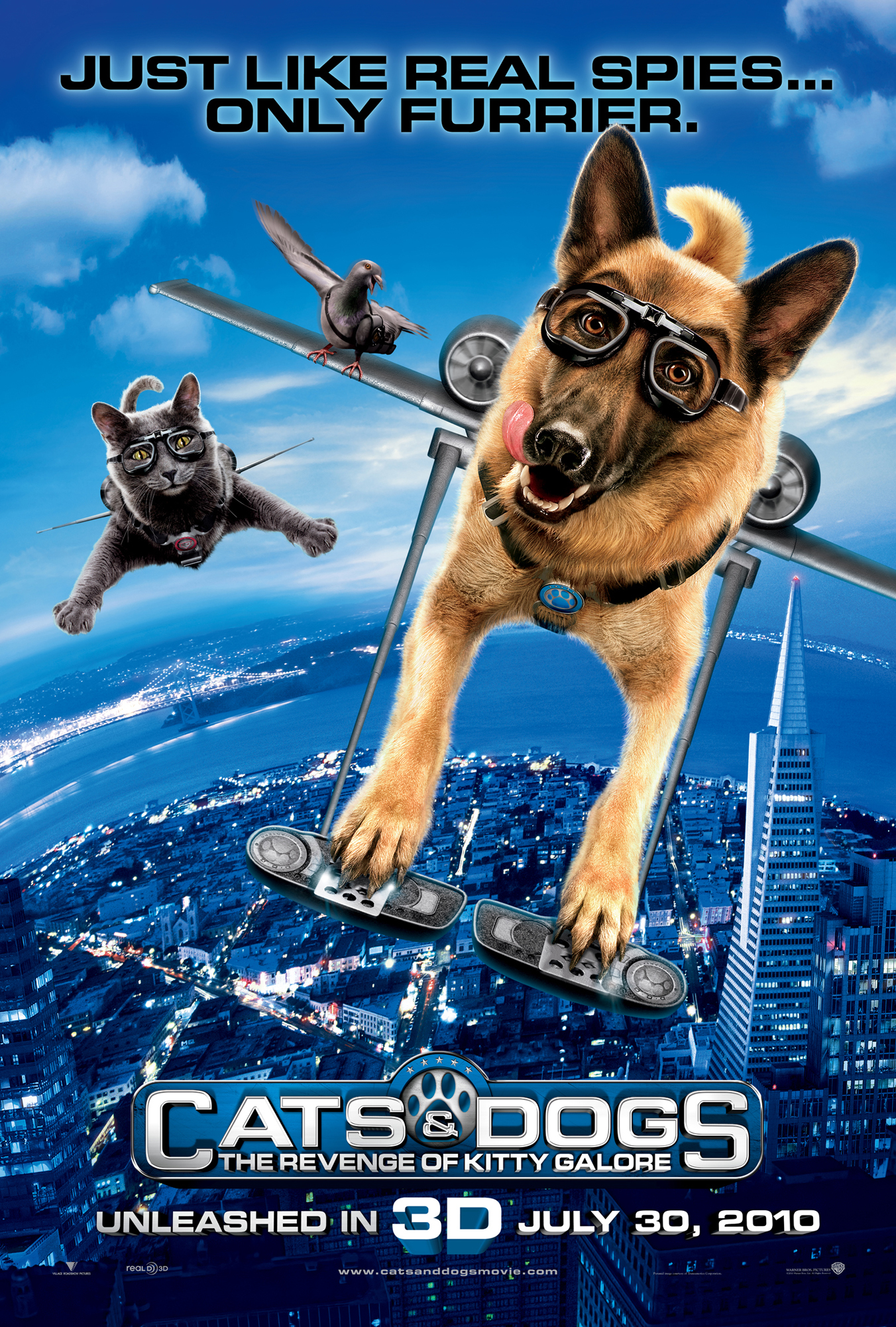 ดูหนังออนไลน์ฟรี Cats & Dogs 1 (2001) สงครามพยัคฆ์ร้ายขนปุย ภาค 1
